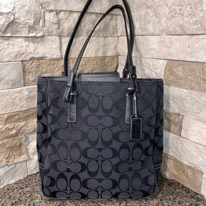 COACH 6090 Signature Jacquard Mini Tote